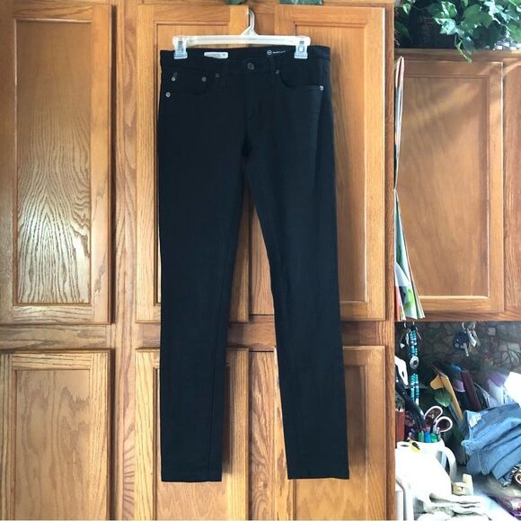 Y2K AG Adriano Goldschmied The Legging Ankle Super Skinny Jeans Black - 26 - Picture 1 of 11